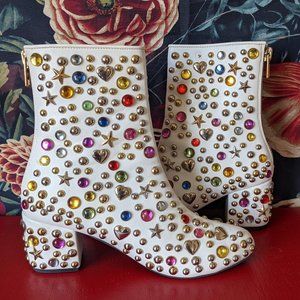 Multi Color Studded Current Mood Boots